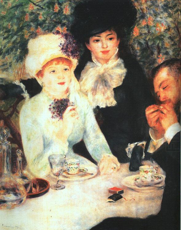 Pierre Renoir The End of the Luncheon china oil painting image